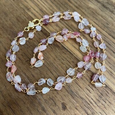 ROSARY CHAIN - Rose Quartz