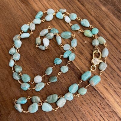 ROSARY CHAIN - Amazonite