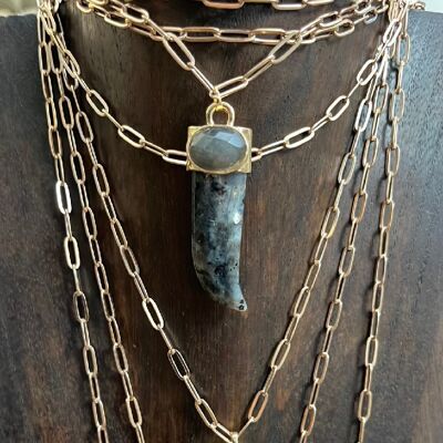 STONE HORN - Labradorite