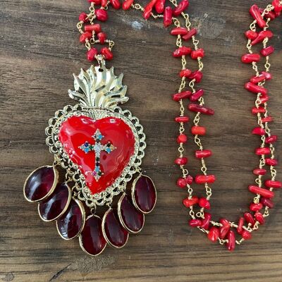RED SACRED HEART