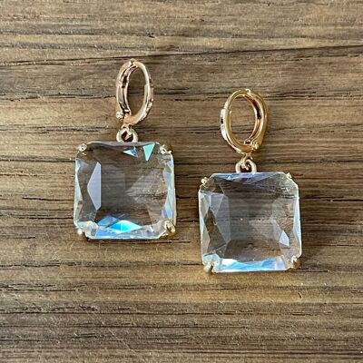 CUBINO - Transparent earrings