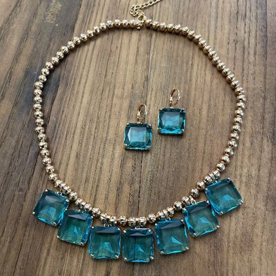 CUBY - TURQUOISE NECKLACE