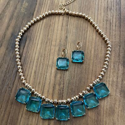 CUBY - TURQUOISE NECKLACE