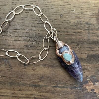 JASPER & Co - Amethyst and amazonite