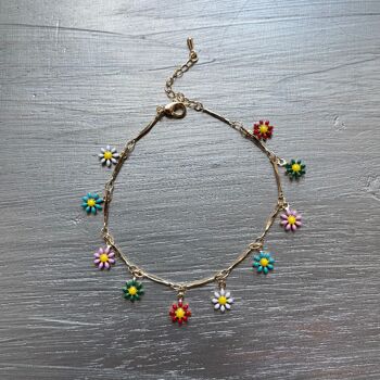 FIORELLINI - Bracelet or petites fleurs 1