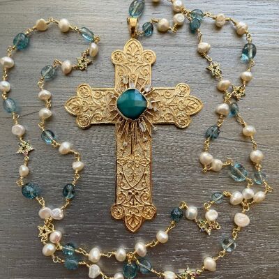 SATINCRUCIS - Teal