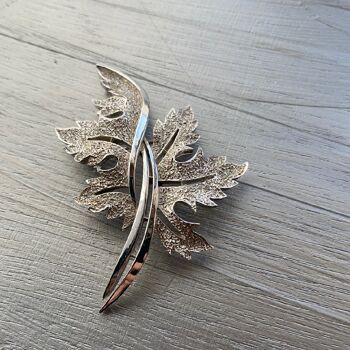 BROCHE FEUILLE 2