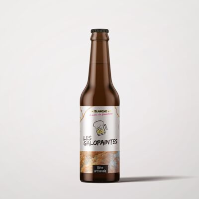 Blanche mit Himbeertrester - 33cL