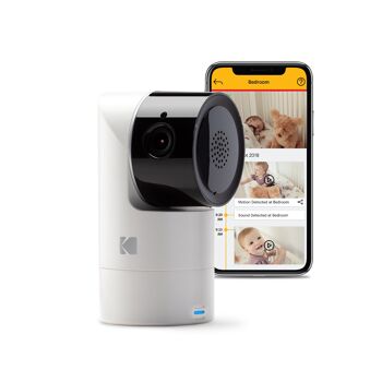 KODAK Cherish C525P Moniteur vidéo Intelligent pour bébé, vidéo de qualité pour des vérifications Rapides et en Toute Confiance, Longue durée de Vie de la Batterie Pendant la Nuit et Les Siestes 9