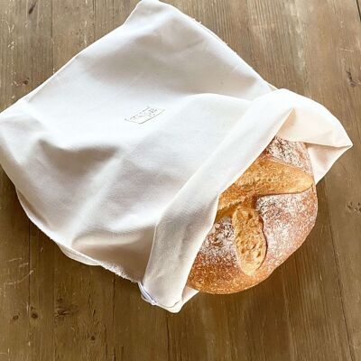 Sacchetto per il pane riutilizzabile - Naturale