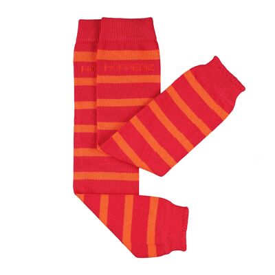 Organic baby warmers red / orange