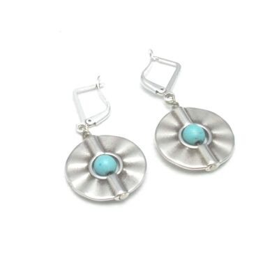 Boucles d'oreilles pendantes de la baie de Baffin