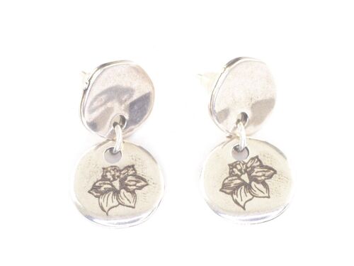Balearic Birth Flower Earrings