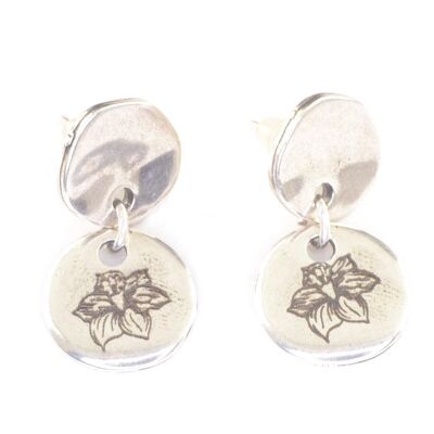 Balearic Birth Flower Earrings