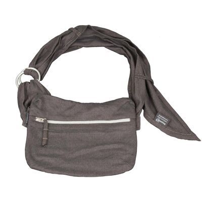 Hip bag London gray-black