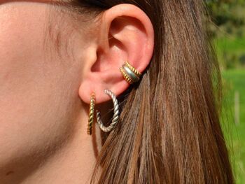 Boucles d'oreilles créoles Beaufort 4