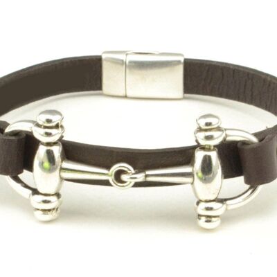 Beaver Lake Leather Bracelet