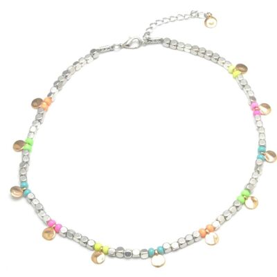 Brügge-Regenbogen-Perlenkette