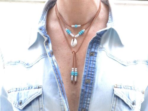 Kyoto Wrap Turquoise Necklace