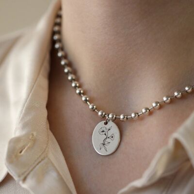 Nagoya Birth Flower Necklace