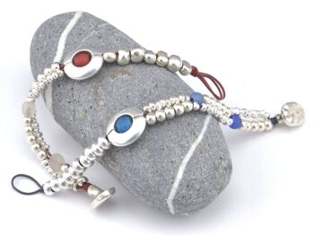 Bracelet perles recyclées Sand Harbour 3