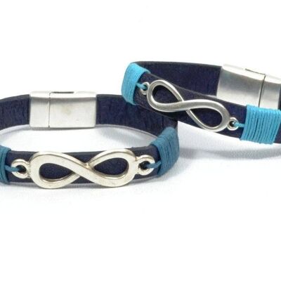 Seaside Infinity Armbänder für Paare