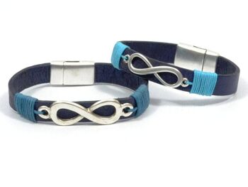 Bracelets Couples Infini Bord de Mer 1