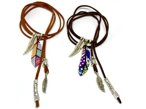 Shanghai Feather Necklace