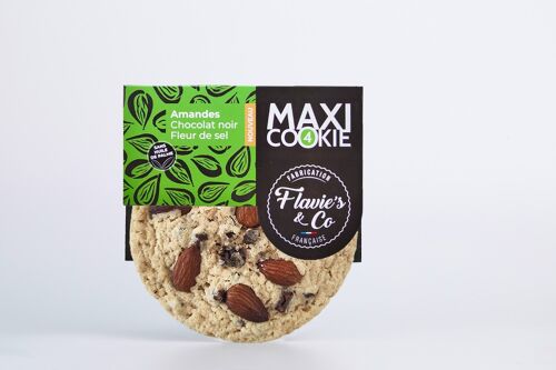 Cookie Amandes - Chocolat Noir - Fleur de Sel