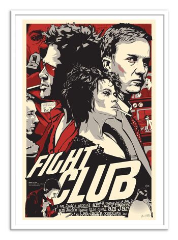 Art-Poster - Fight Club - Joshua Budich W16049 2