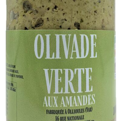Green Olivade with Almonds 200G