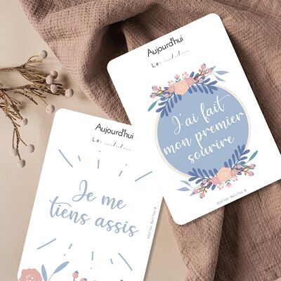 Cartes premières fois floral