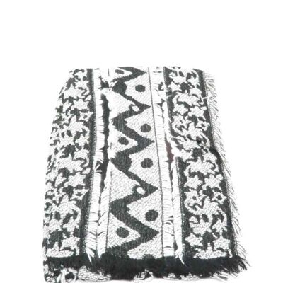 Soft Aztec pattern scarf