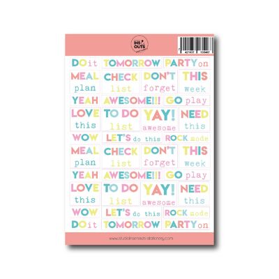 Stickersheet Quotes