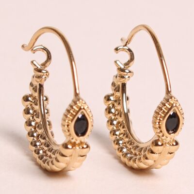 Leontille earrings - Black