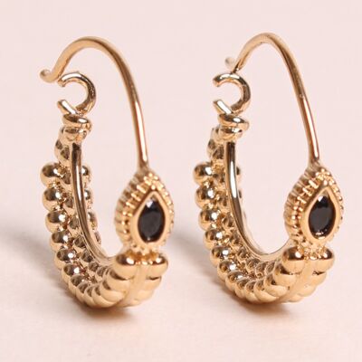 Leontille earrings - Black