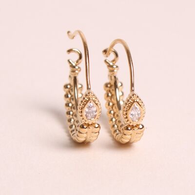 Leontille earrings - White