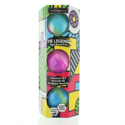 Mothers Day Ready - The Legends Bath Bomb Trio Gift