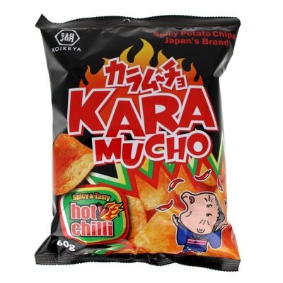 Patatas fritas japonesas Karamucho goût umami épicé 60g