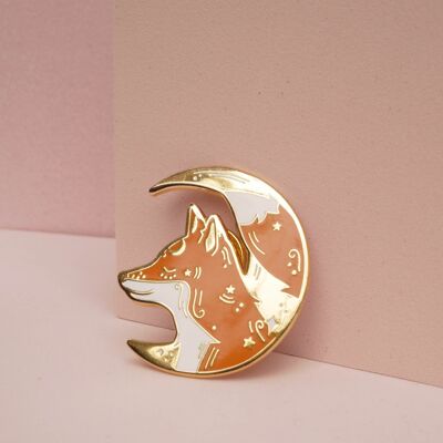 Foxy Golden Fox Pins