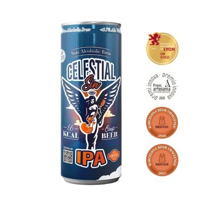 Birra and Blues Celestial Alcohol Free IPA Gluten Free 33cl can