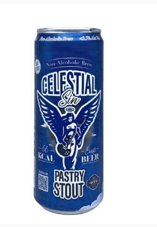 Birra and Blues Celestial SIN Alcohol Pastry Stout Sin Gluten 33cl