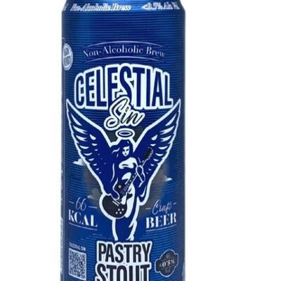 Birra and Blues Celestial SIN Alcohol Pastry Stout Sin Gluten 33cl