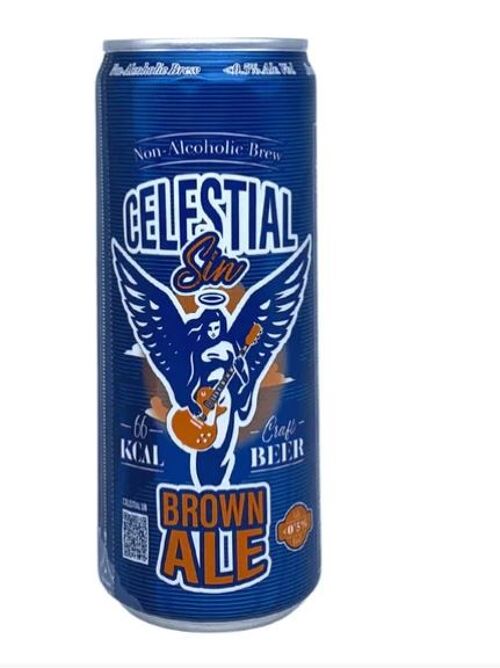 Birra and Blues Celestial SIN Alcohol Brown Ale Sin Gluten 33cl