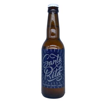 Barcelona Beer Company Santa Rita Lager Premium 33cl