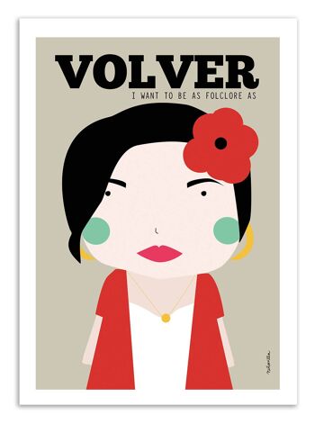 Art-Poster - Volver - Ninasilla W16103-A3 1