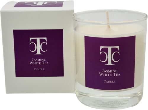 Jasmine White Tea Scented Candle 40 hour