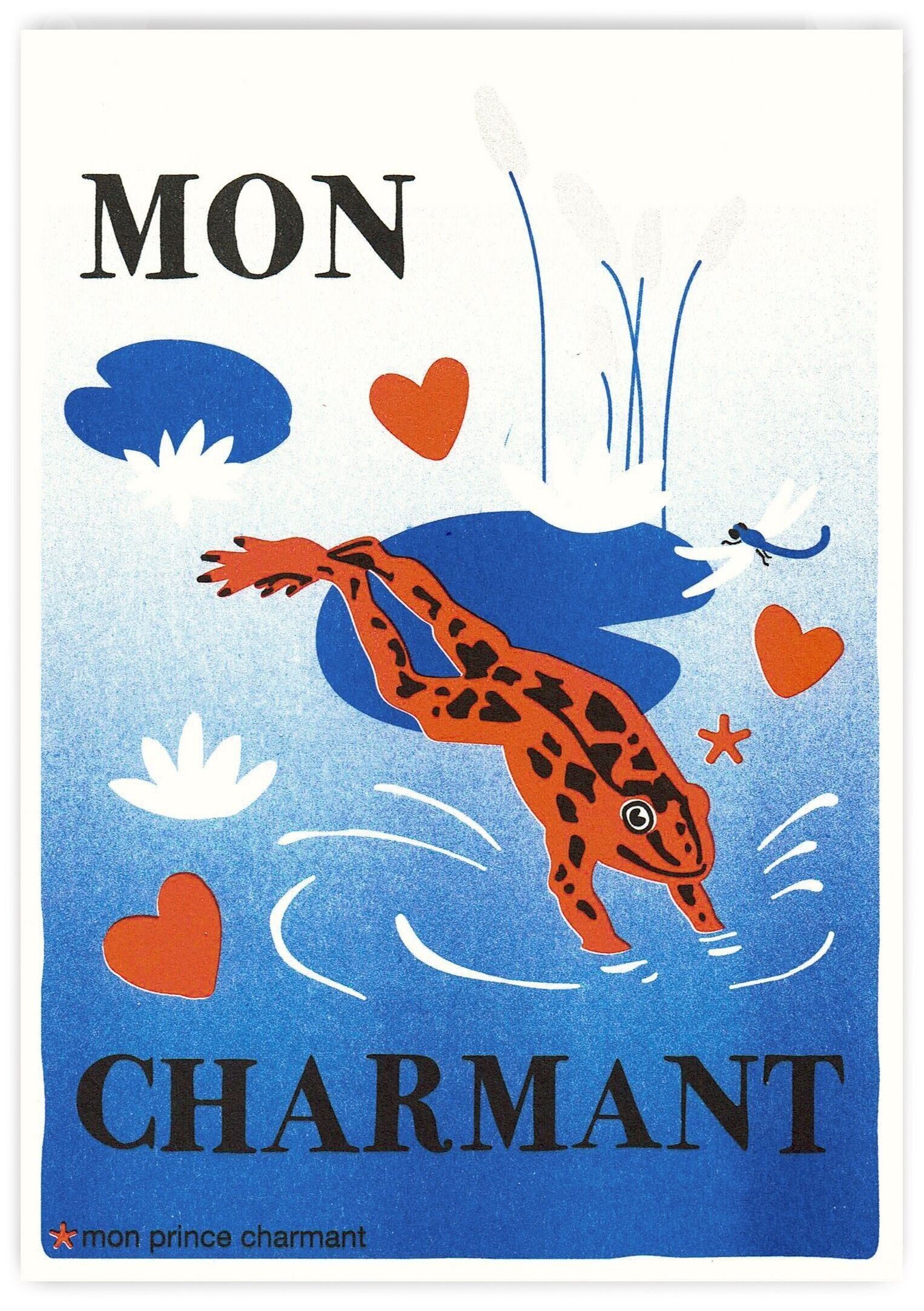 Biglietto A5 "DOLCI PAROLE" - PRINCIPE CHARMANT