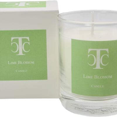 Lime Blossom Scented Candle 40 hour
