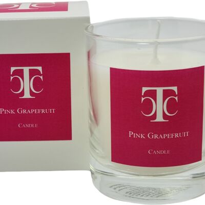 Pink Grapefruit Scented Candle 40 hour